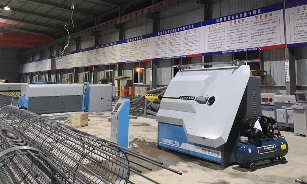 Operating Specifications Automatic Steel Bar Bending Machine - GHM MACHINES