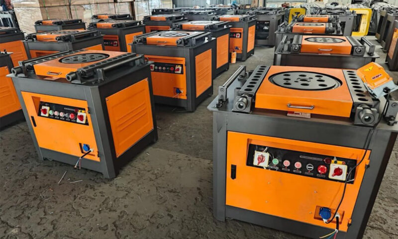 Rebar Column Building Machine How to Choose a Rebar Bender Machine - GHM MACHINES