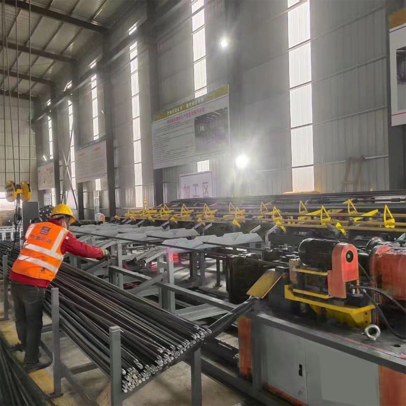 Linear Thread Line CNC Steel Bar Threading Line - GHM MACHINES