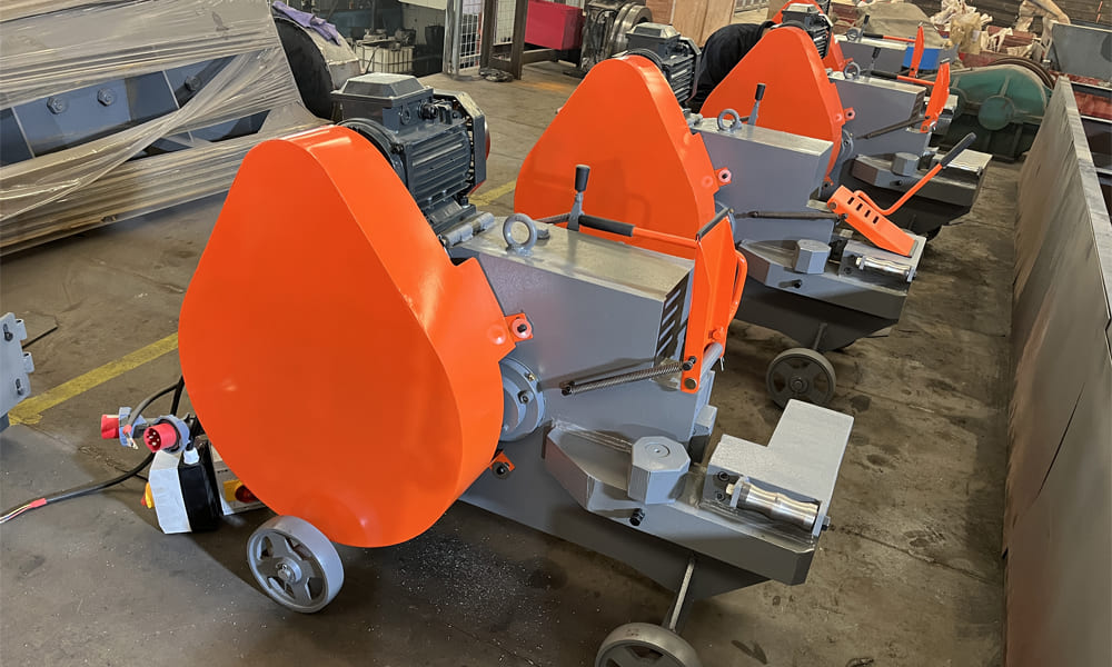 GHM Ships C42 Steel Bar Cutting Machine to Saudi Arabia