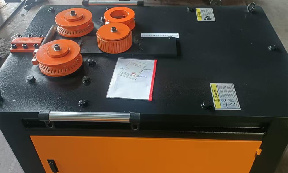 Automatic Pressure Roller Rebar Spiral Machine Rebar Spiral Bending Master