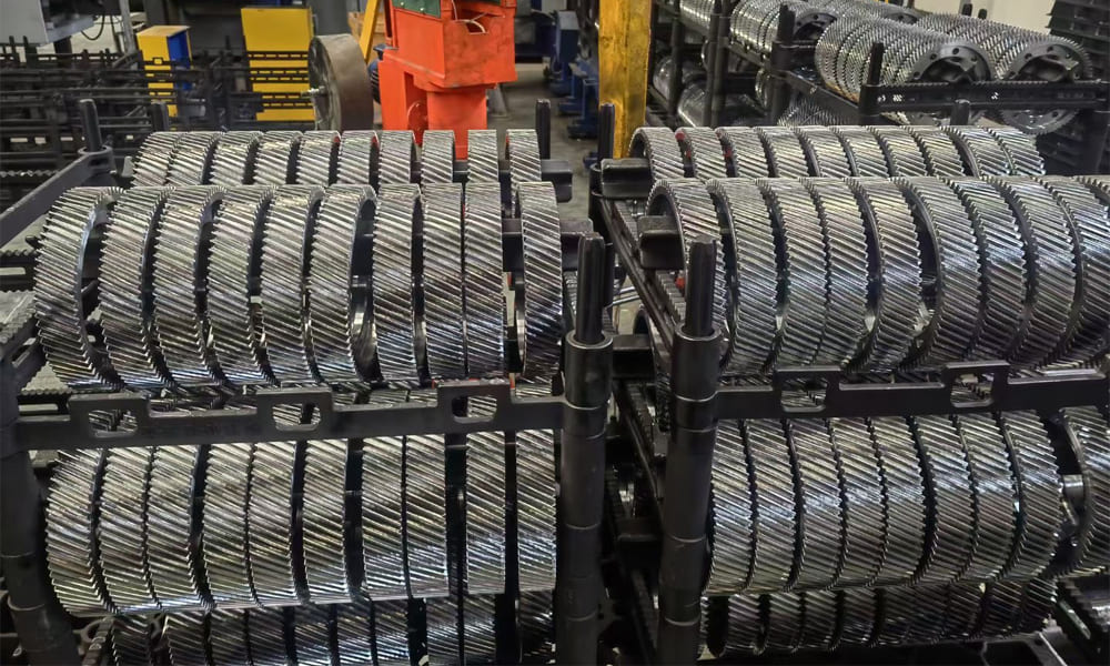 Rebar Cutting Machine Gearbox Helical Gears vs. Spur Gears